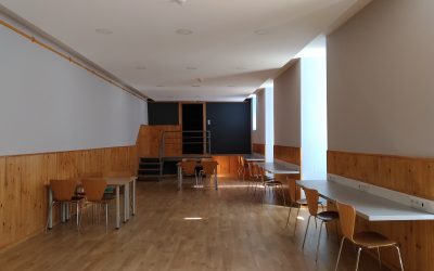 Reconversão e remodelação do espaço de estudo e lazer