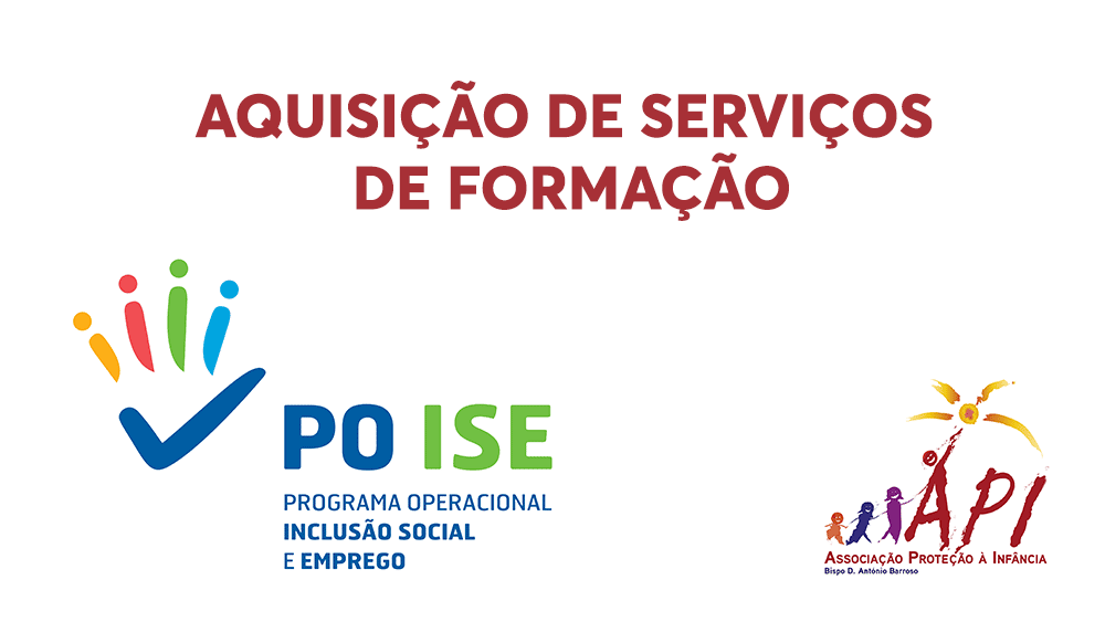 Aquisição de serviços de formação