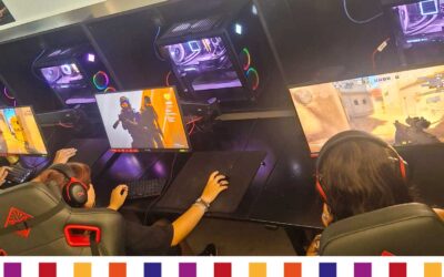 Diversão na SAW Esports Arena